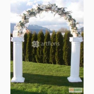 Свадебные арки, цветочные стойки, колонны, свадебный фон, прокат