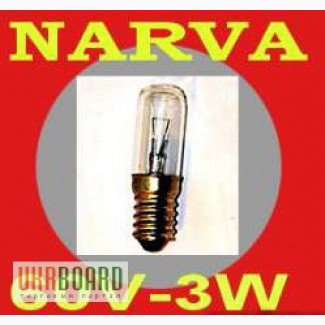 Лампа Narva 60В-3Вт для железнодорожного транспорта