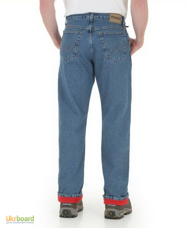Зимние джинсы на теплой подкладке Wrangler Rugged Wear Thermal Jeans США
