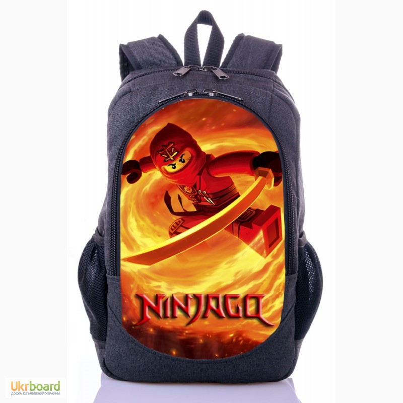 Фото 15. Школьный рюкзак с принтом Ниндзяго Nindjago