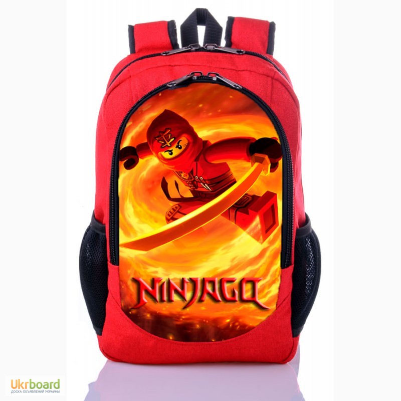Фото 20. Школьный рюкзак с принтом Ниндзяго Nindjago