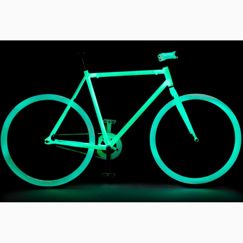 Фото 2. Светящаяся краска для тюнинга велосипедов