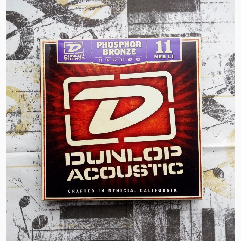 Фото 2. Струны для гитары Dunlop DAP1152