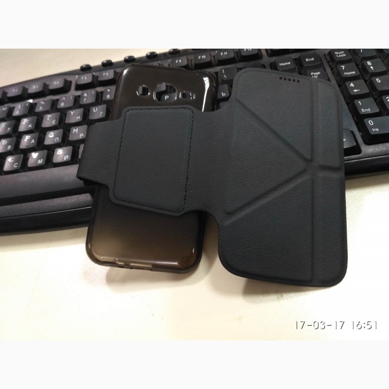 Фото 13. Кожаный чехол-книжка Flip Wallet на магните на iPhone Lenovo Samsung Xiaomi Meizu HTC LG
