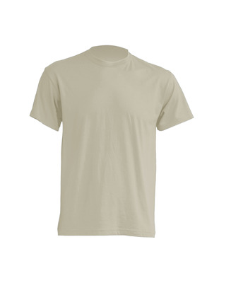 Трикотажная рубашка, футболка бежевая короткий рукав
