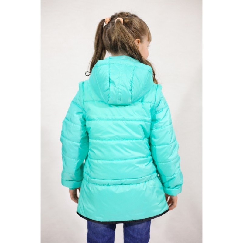 Фото 5. Демисезонные куртки - жилетки Зарина для девочек 4-8 лет