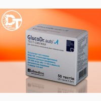Тест-полоски GlucoDr. auto A - 50 шт. (Глюкодоктор)