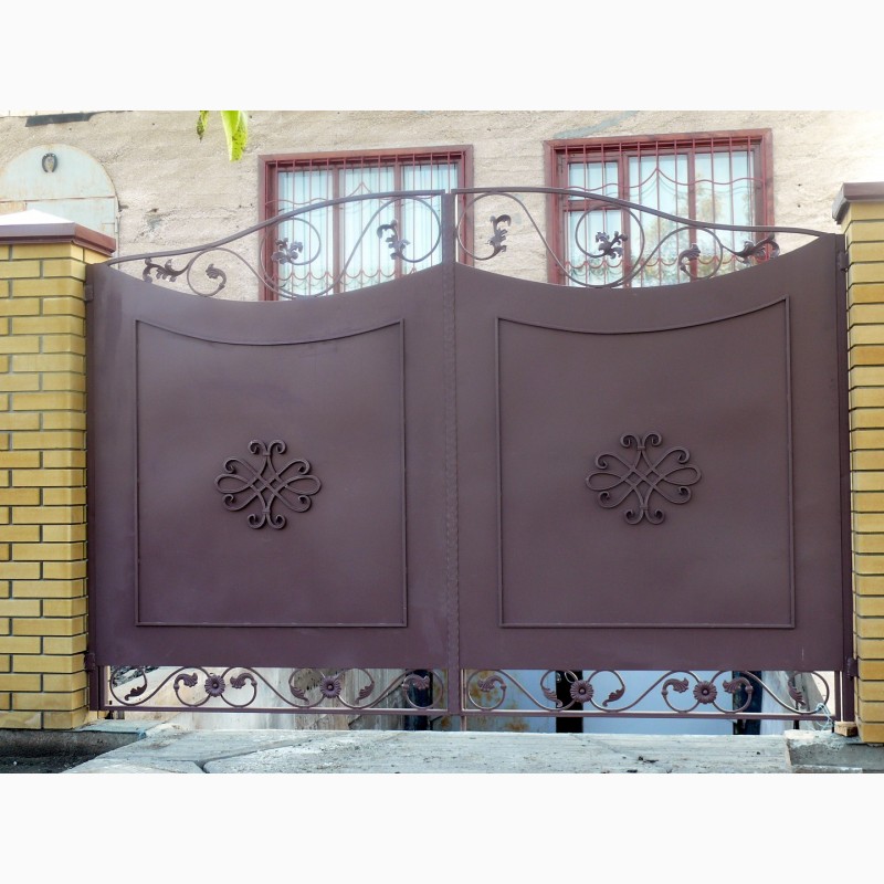 Фото 4. Ворота металлические, железные. фирмы Броневик