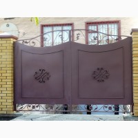 Ворота металлические, железные. фирмы Броневик