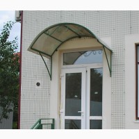 Козырек над входной дверью Николаев