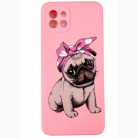 Чехол Art Case на Samsung Galaxy розовая собачка для iPhone Art case наушники голубой