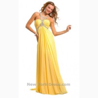 Святкова сукня жовтого кольору від амерканського бренду Party Time