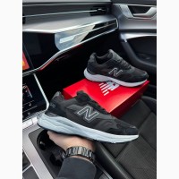 New Balance 920 Black White - кроссовки мужские черные