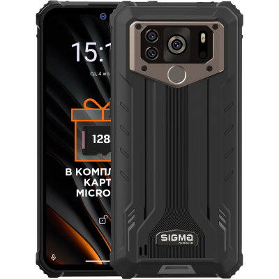 Мобильный телефон Sigma X-treme PQ55, 15000mAh защищенный смартфон
