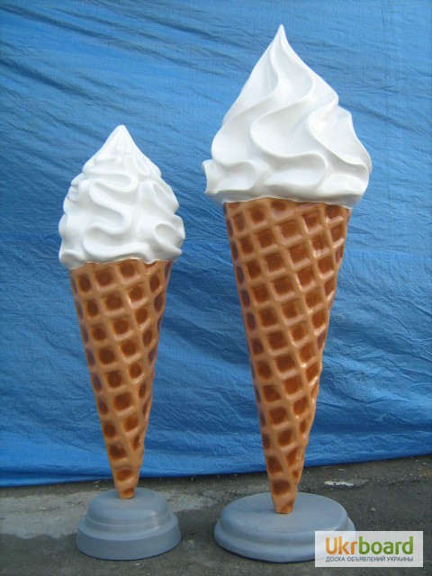Фото 6. Муляж мягкое мороженое большой
