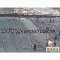Монтаж ПВХ мембраны в зимний период в Днепропетровске