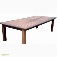 Стол прямоугольный раскладной (2 варианта раскладки) ALI extension table