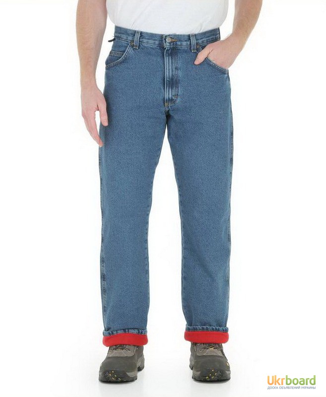 Фото 4. Теплые джинсы на флисовой подкладке 33213 Wrangler Rugged Wear Thermal Jeans