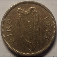 Ирландия 3 пенса 1943