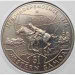 Западное Самоа 1 доллар 1976 год UNC!!! ОТЛИЧНАЯ