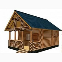 Строительство деревянных домов. Дикий сруб