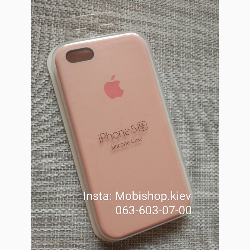 Фото 3. Чехол-накладка Silicon Case на Iphone 5/ 5se летние цвета