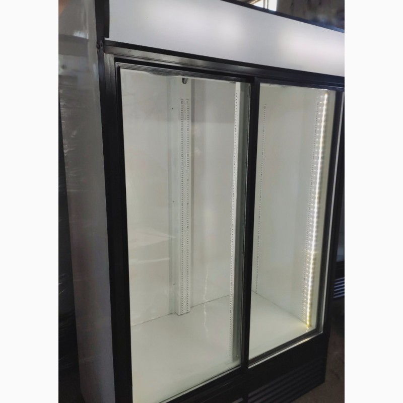 Холодильная двухдверная витрина. Шкаф купэ двухдверный. Топ качество якість