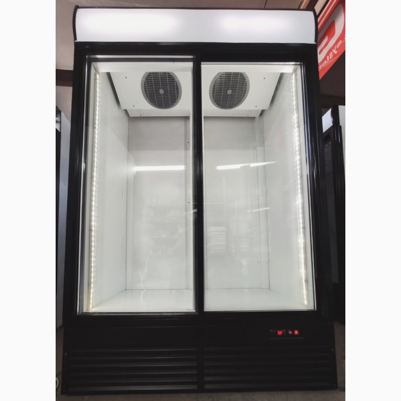 Фото 2. Холодильная двухдверная витрина. Шкаф купэ двухдверный. Топ качество якість