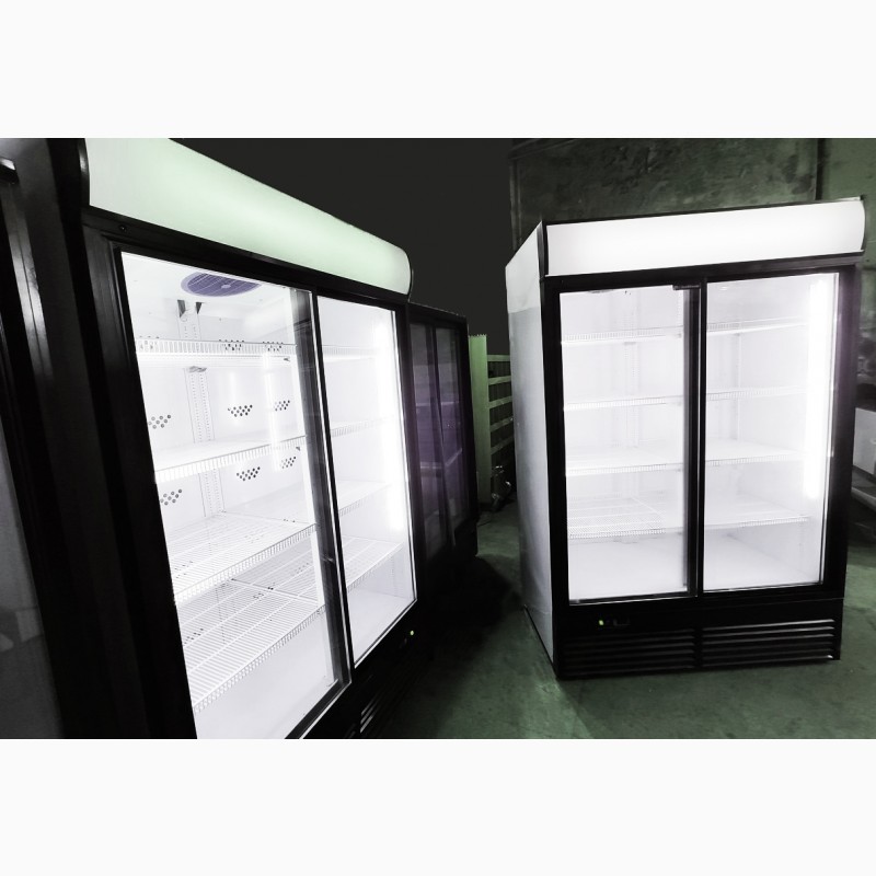 Фото 6. Холодильная двухдверная витрина. Шкаф купэ двухдверный. Топ качество якість