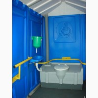 Мобильная туалетная кабина для инвалидов