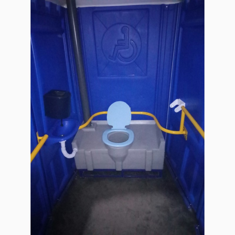 Фото 4. Мобильная туалетная кабина для инвалидов
