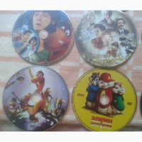Мультфильмы, детское кино - 16 DVD, новые, фабричные, дёшево