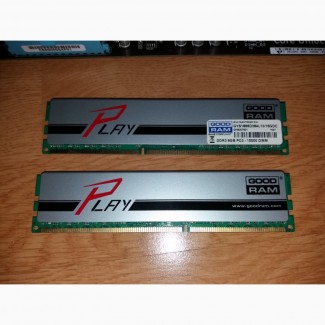 Оперативная память Goodram DDR3-1866, 16Gb, 2 планки, Play Silver