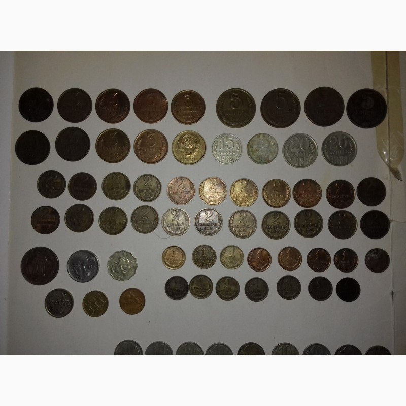 Фото 12. Монеты-деньги для коллекционирования СССР и другие