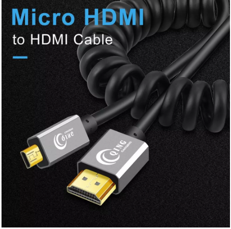 Фото 5. Высокоскоростной витой кабель Micro HDMI к HDMI 3D 4K 150см