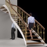 Производство лестниц, Лестничные ступени, Лестничные перила