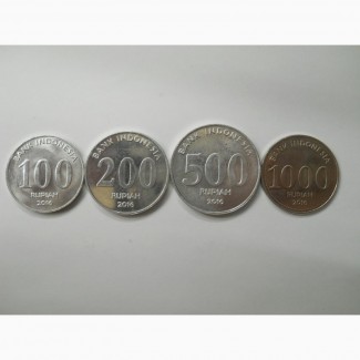 Монеты Индонезии (4 штуки)