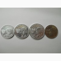 Монеты Индонезии (4 штуки)