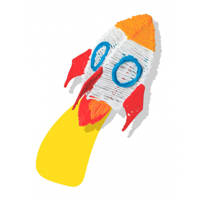 Фото 8. 3D - ручка 3Doodler Start для детского творчества, 48 стержней, игрушки