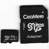 MicroSDXC 64GB, 94mB/s, 46mB/s. Новая! + бесплатная доставка. Киев
