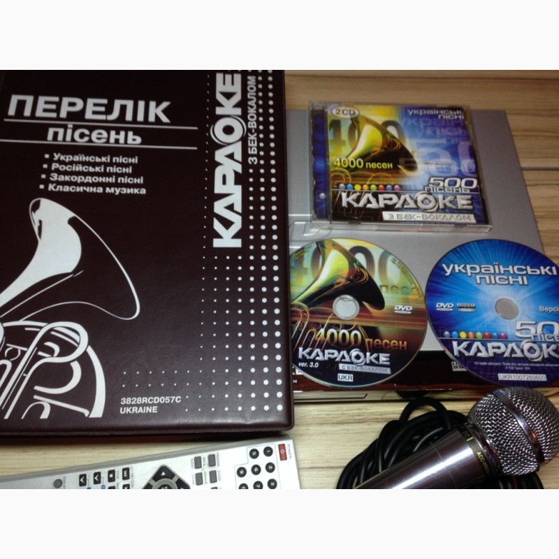 Фото 4. DVD LG DKS 6100 караоке плеер проигрыватель микрофон каталог 4500 песен