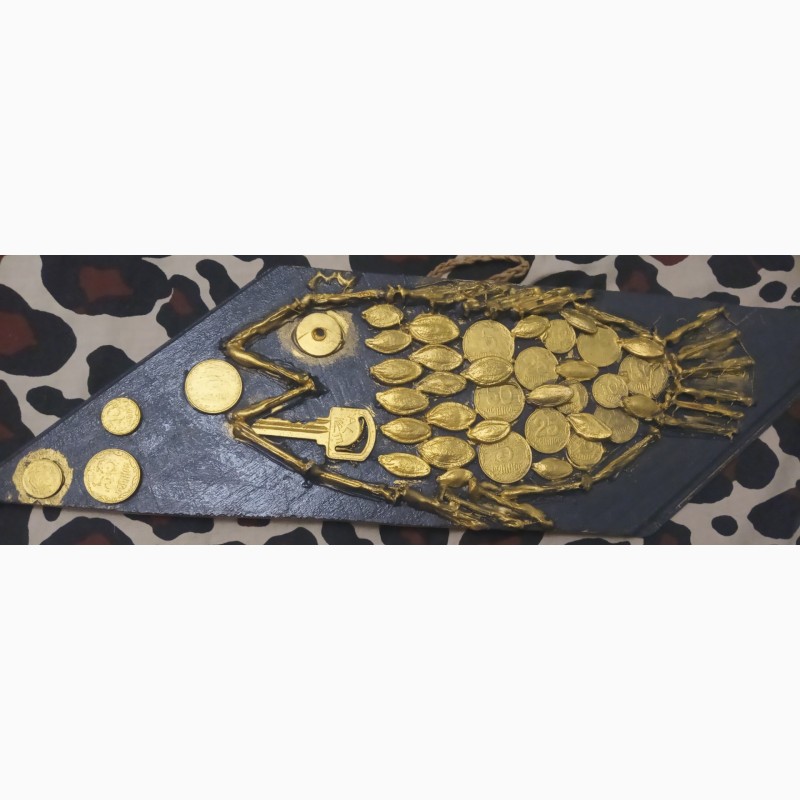 Фото 7. Картины в стиле стимпанк: Золотая рыбка, Денежное дерево, денежный квадрат