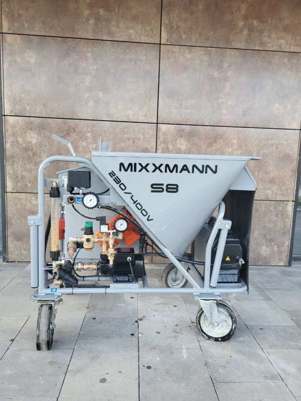Штукатурна станція MIXXMANN S8, 230V або 400V