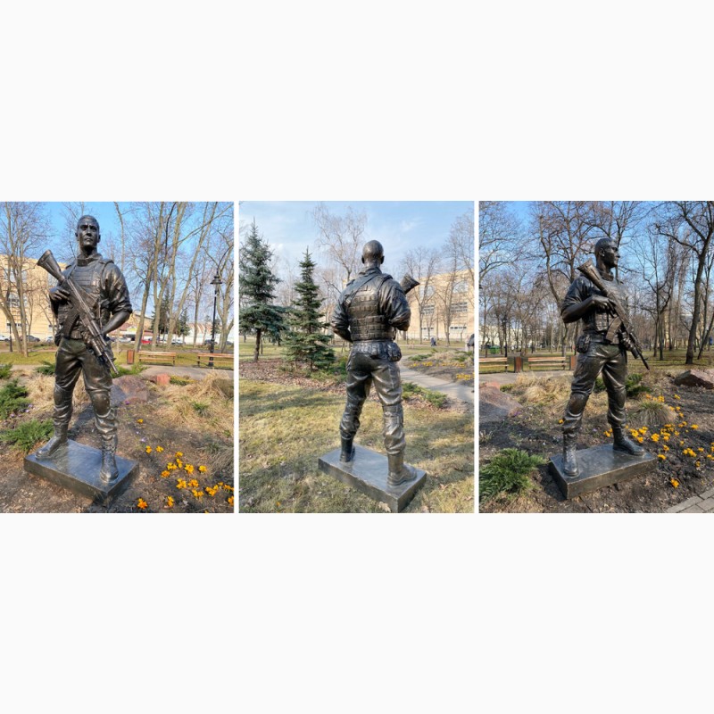 Фото 3. Изготовление скульптурных надгробий, погибшим военным, из мрамора, гранита, бронзы