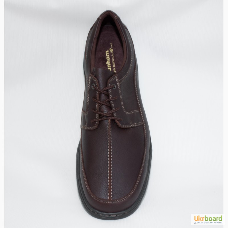 Фото 2. 345 мм Dunham Weston мужские туфли кожаные коричневые