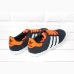 Мужские кроссовки Adidas Gazelle (Dark Blue Orange)