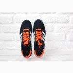 Мужские кроссовки Adidas Gazelle (Dark Blue Orange)