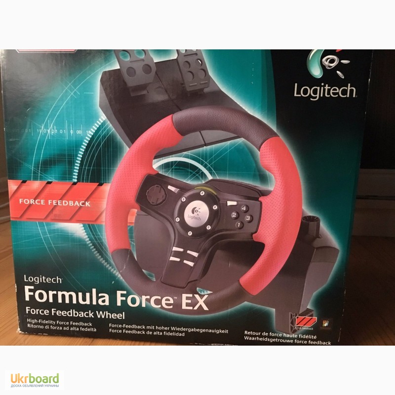 Фото 3. Руль Logitech Formula Force EX