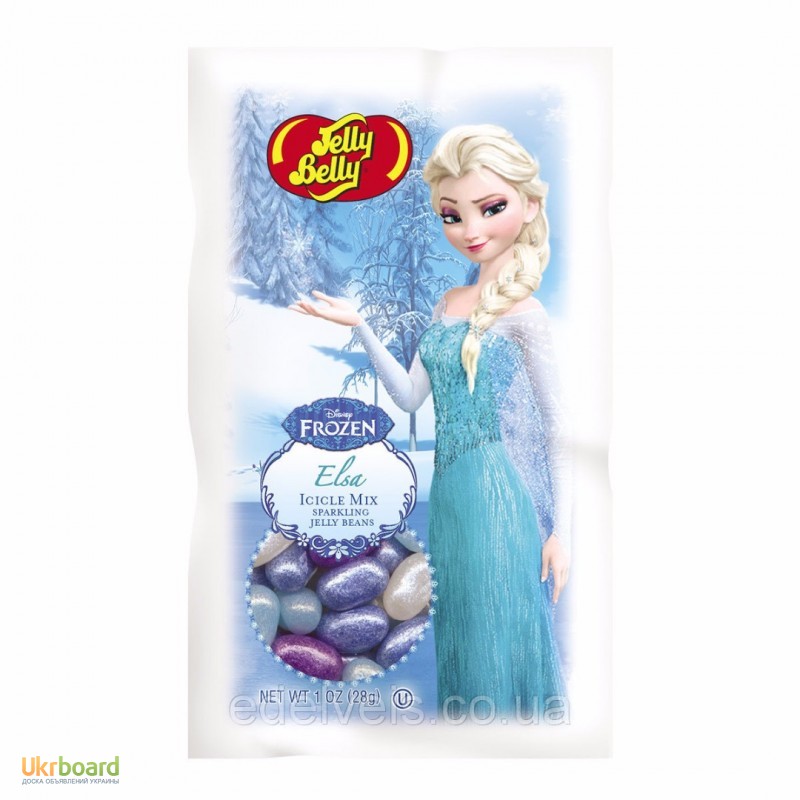 Фото 2. Конфеты Jelly Belly Frozen 3 пачки
