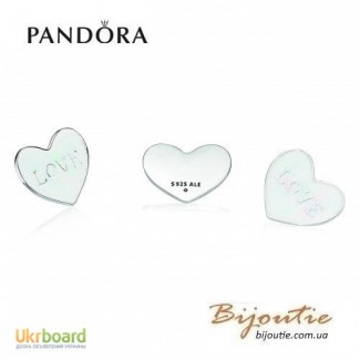 PANDORA шарм-миниатюра среднее сердце любви 792119EN23